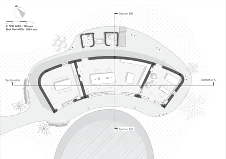 Architect Office at the Water's Edge